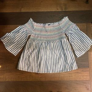 Francesca’s off the shoulder top